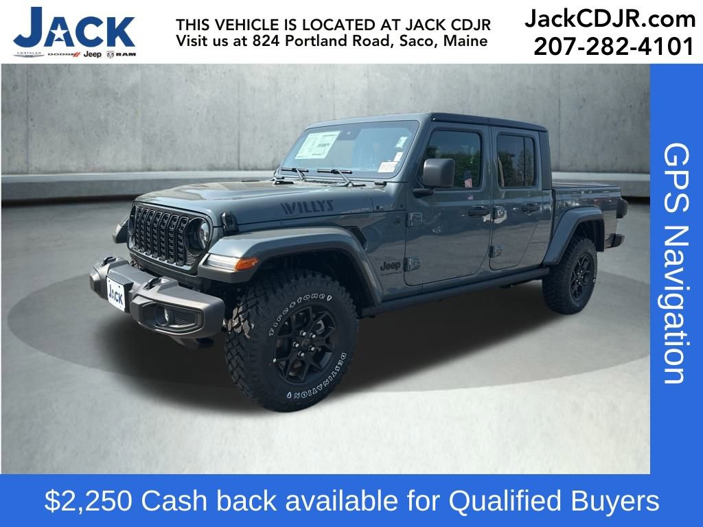 New 2025 Jeep Gladiator Willys
