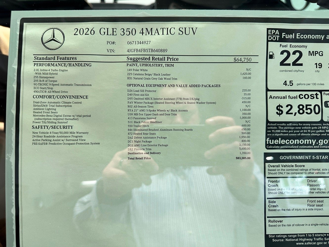 New 2026 Mercedes-Benz GLE 350 4MATIC image 17