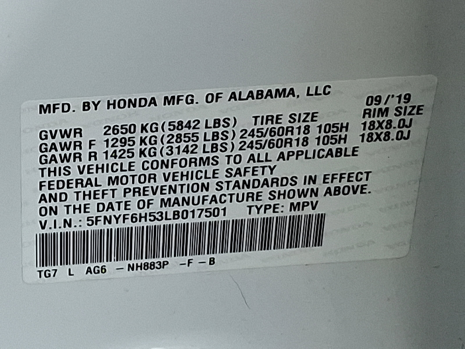 Used 2020 Honda Pilot EX-L image 25