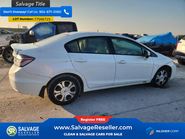 Used 2015 Honda Civic Hybrid Sedan image 4