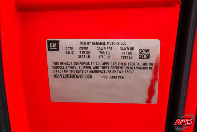 Used 2013 Chevrolet Corvette Z06 w/ 3LZ Preferred Equipment Group RWD image 74