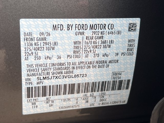 New 2027 Lincoln Aviator Reserve AWD/4WD image 19