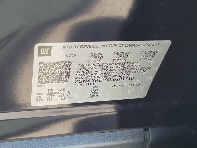 Used 2020 Chevrolet Equinox LT FWD image 31