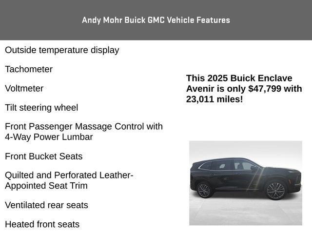 Used 2025 Buick Enclave Avenir image 15