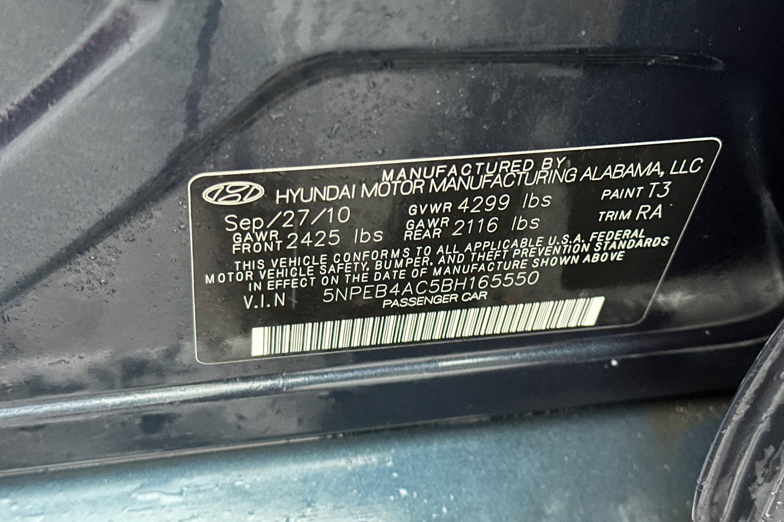 Used 2011 Hyundai Sonata GLS w/ Popular Equipment Pkg 2 image 31