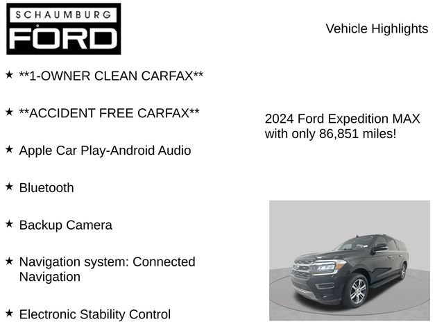 Used 2024 Ford Expedition Max Limited AWD/4WD image 7