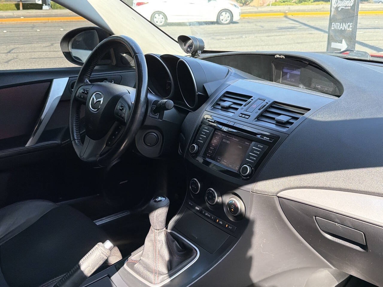 Used 2013 MAZDA MAZDA3 Touring w/ Mazdaspeed Tech Pkg FWD image 18