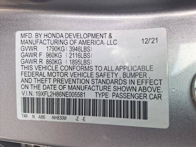 Used 2022 Honda Civic Sport image 23
