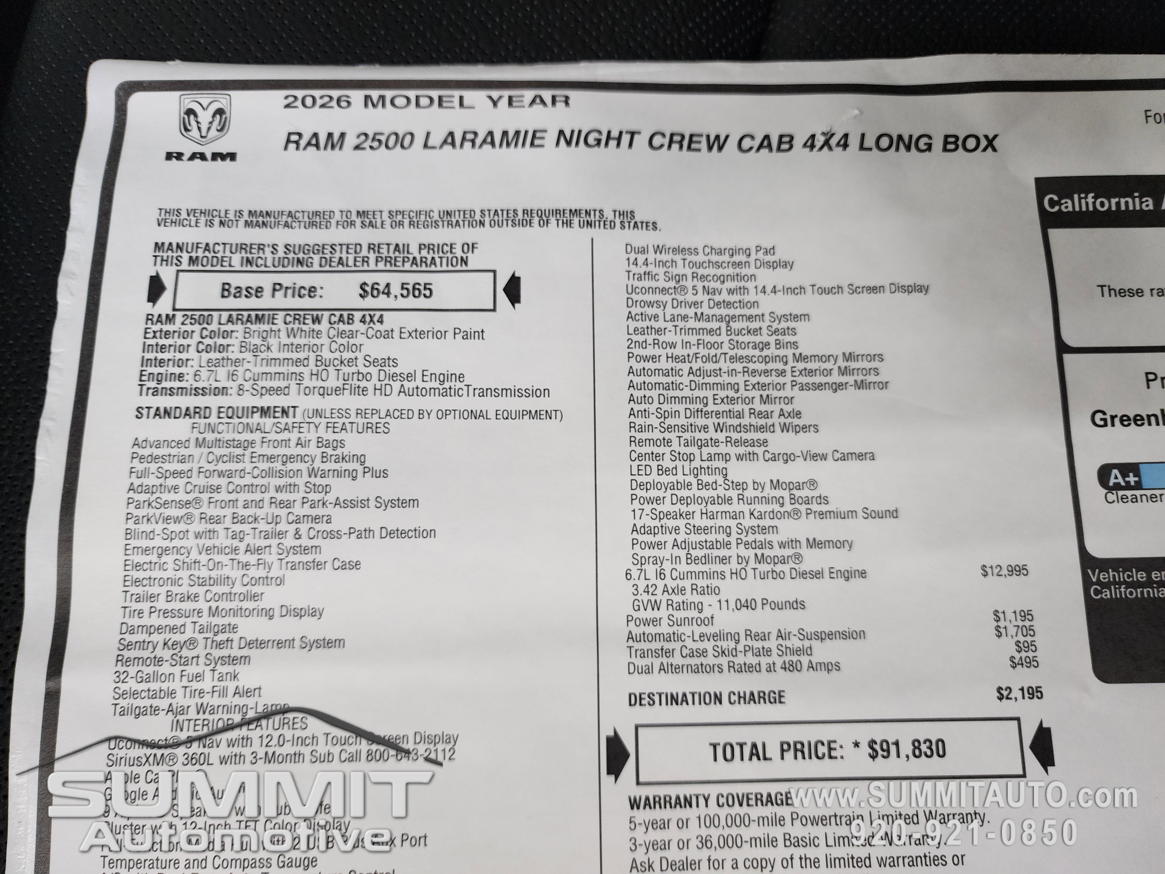 New 2026 RAM 2500 Laramie image 40