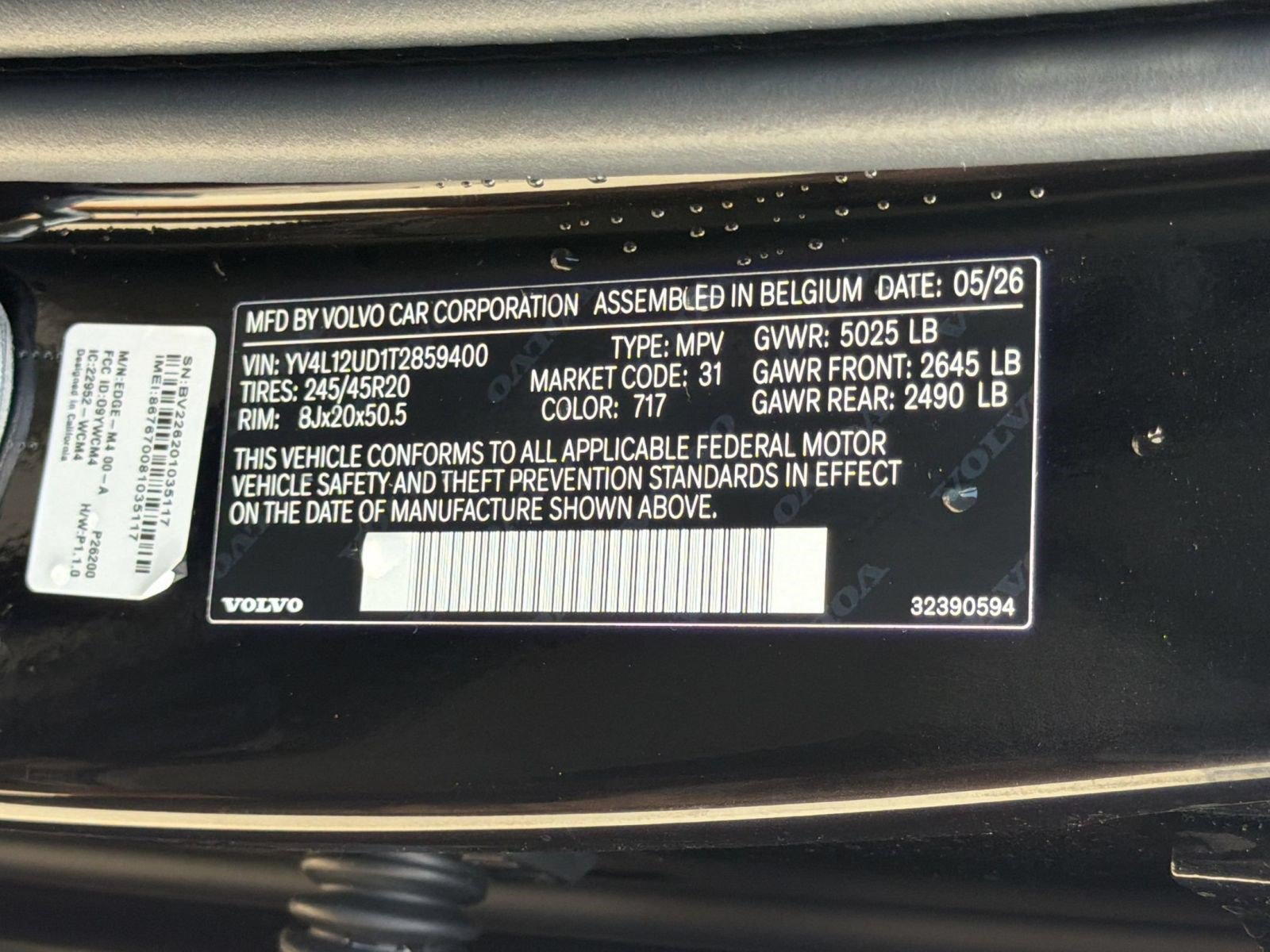 New 2026 Volvo XC40 B5 Ultra w/ Protection Package Premier AWD/4WD image 26