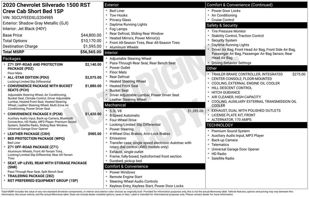 Used 2020 Chevrolet Silverado 1500 RST image 4