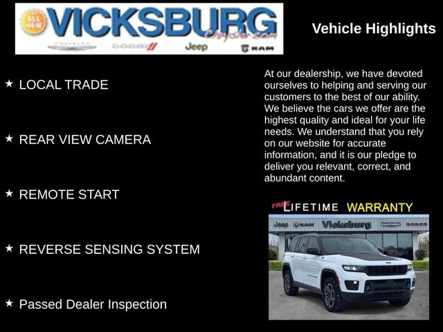 Used 2022 Jeep Grand Cherokee Trailhawk w/ Advanced Protech Group II image 19