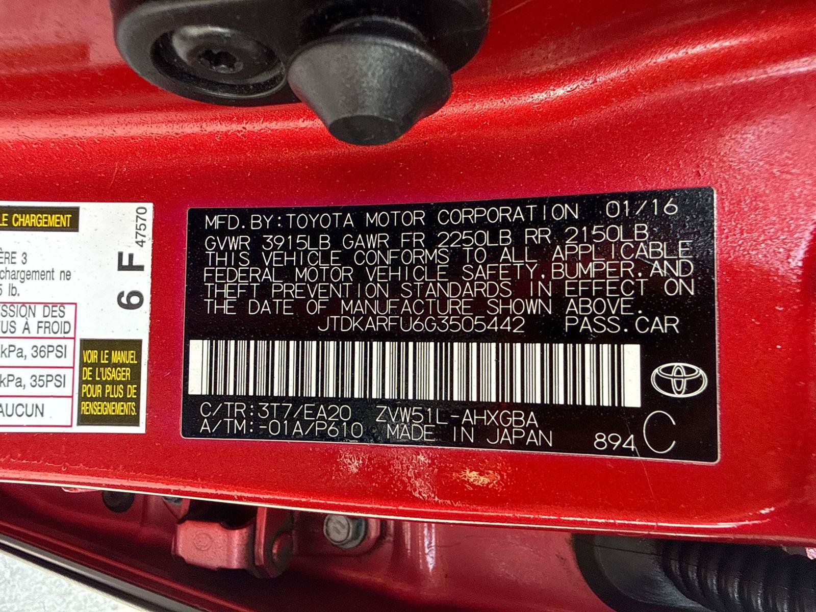 Used 2016 Toyota Prius Four FWD image 31