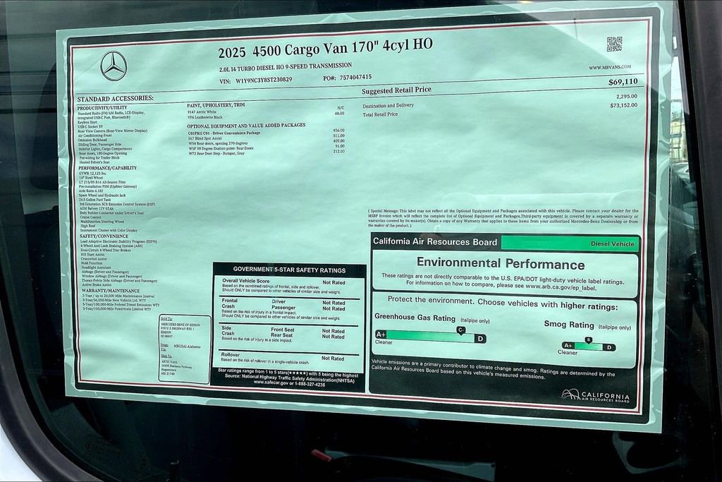 New 2025 Mercedes-Benz Sprinter 4500 image 10