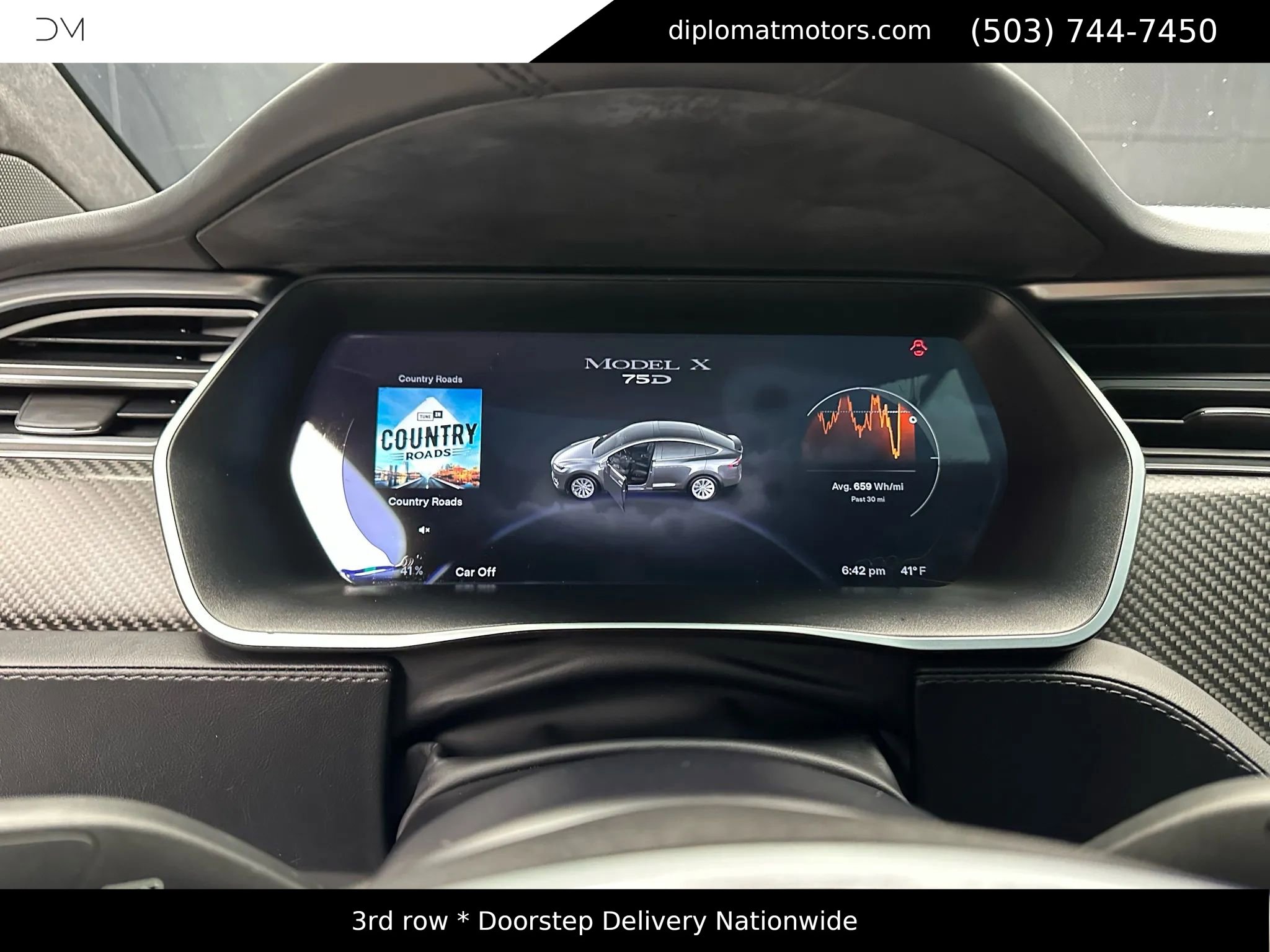 Used 2017 Tesla Model X 75D image 34