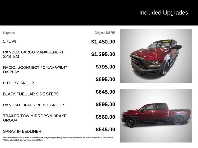 Used 2018 RAM 1500 Rebel w/ Luxury Group image 7