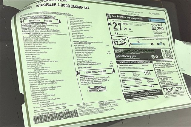 New 2026 Jeep Wrangler Sahara w/ Safety Group image 14