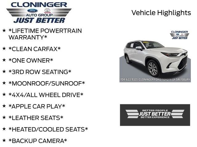 Used 2024 Toyota Grand Highlander AWD image 3