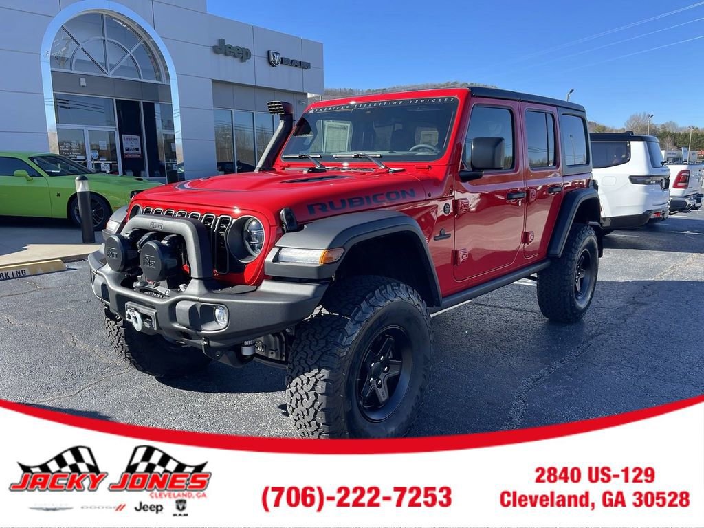 New 2024 Jeep Wrangler Unlimited Rubicon w/ Technology Group