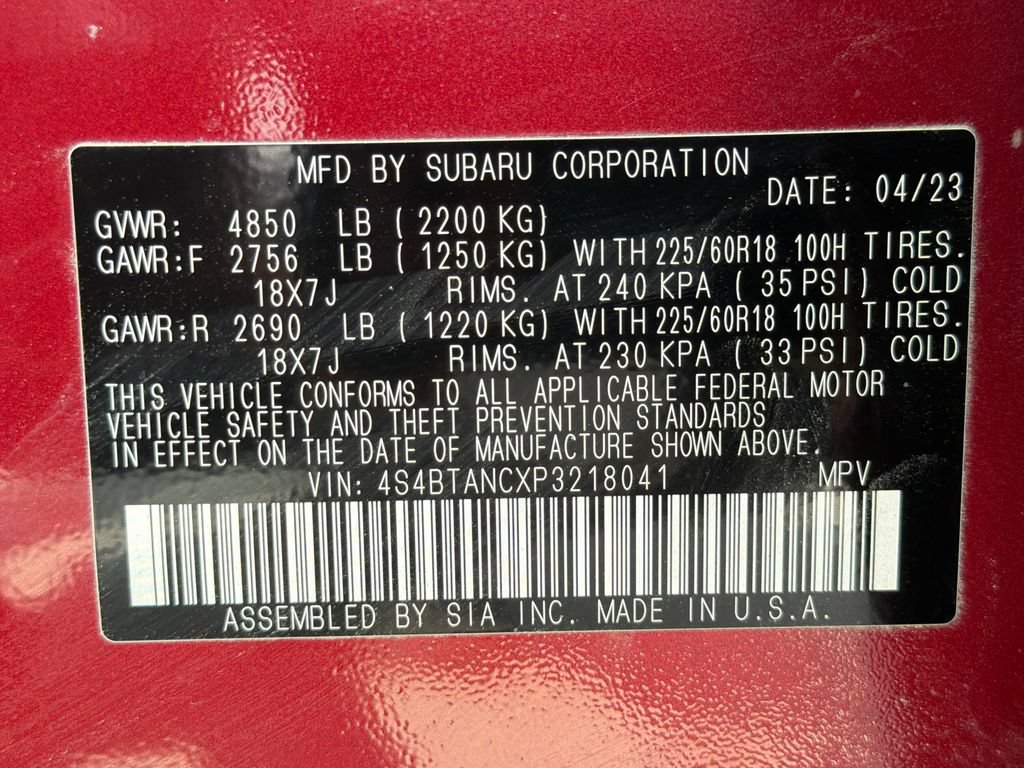 Certified 2023 Subaru Outback Limited AWD/4WD image 53