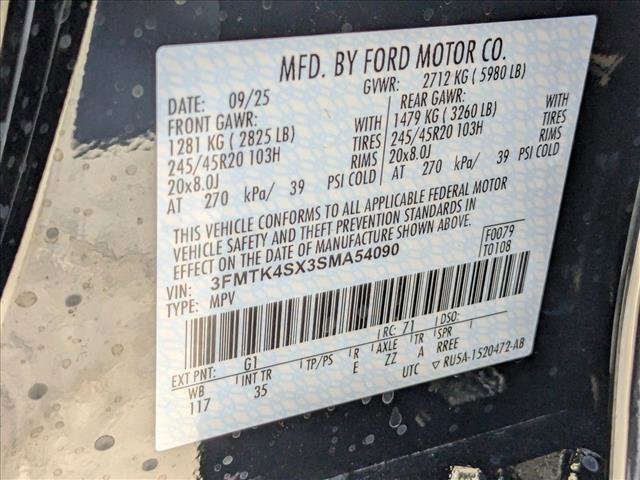 New 2025 Ford Mustang Mach-E GT w/ Interior Protection Package image 17