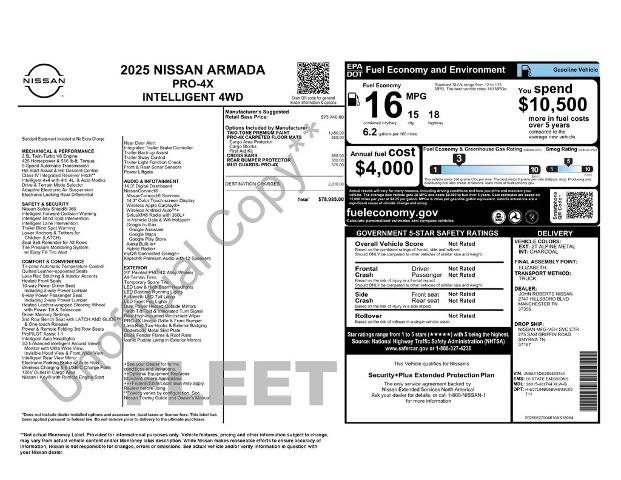 Certified 2025 Nissan Armada PRO-4X AWD/4WD image 15