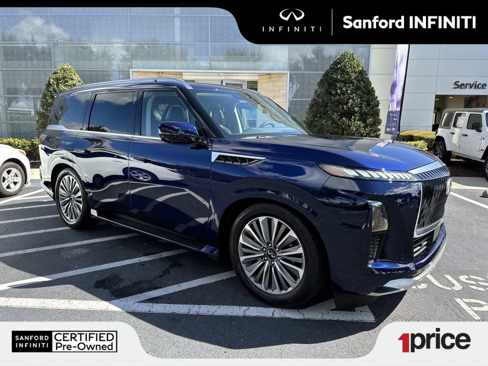 Certified 2025 INFINITI QX80 Sensory