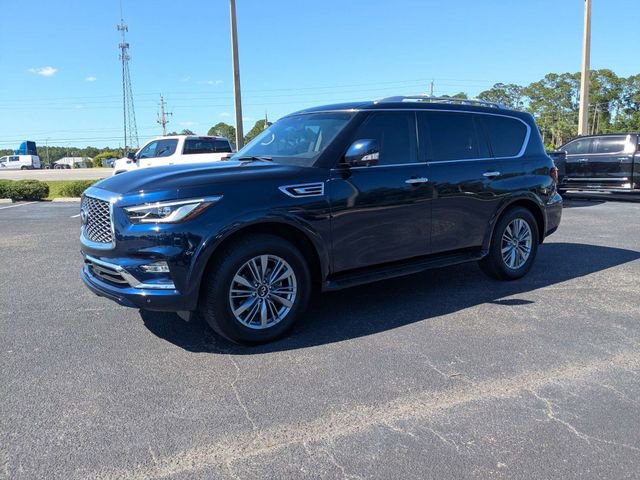 Used 2023 INFINITI QX80 Luxe w/ Cargo Package RWD image 7