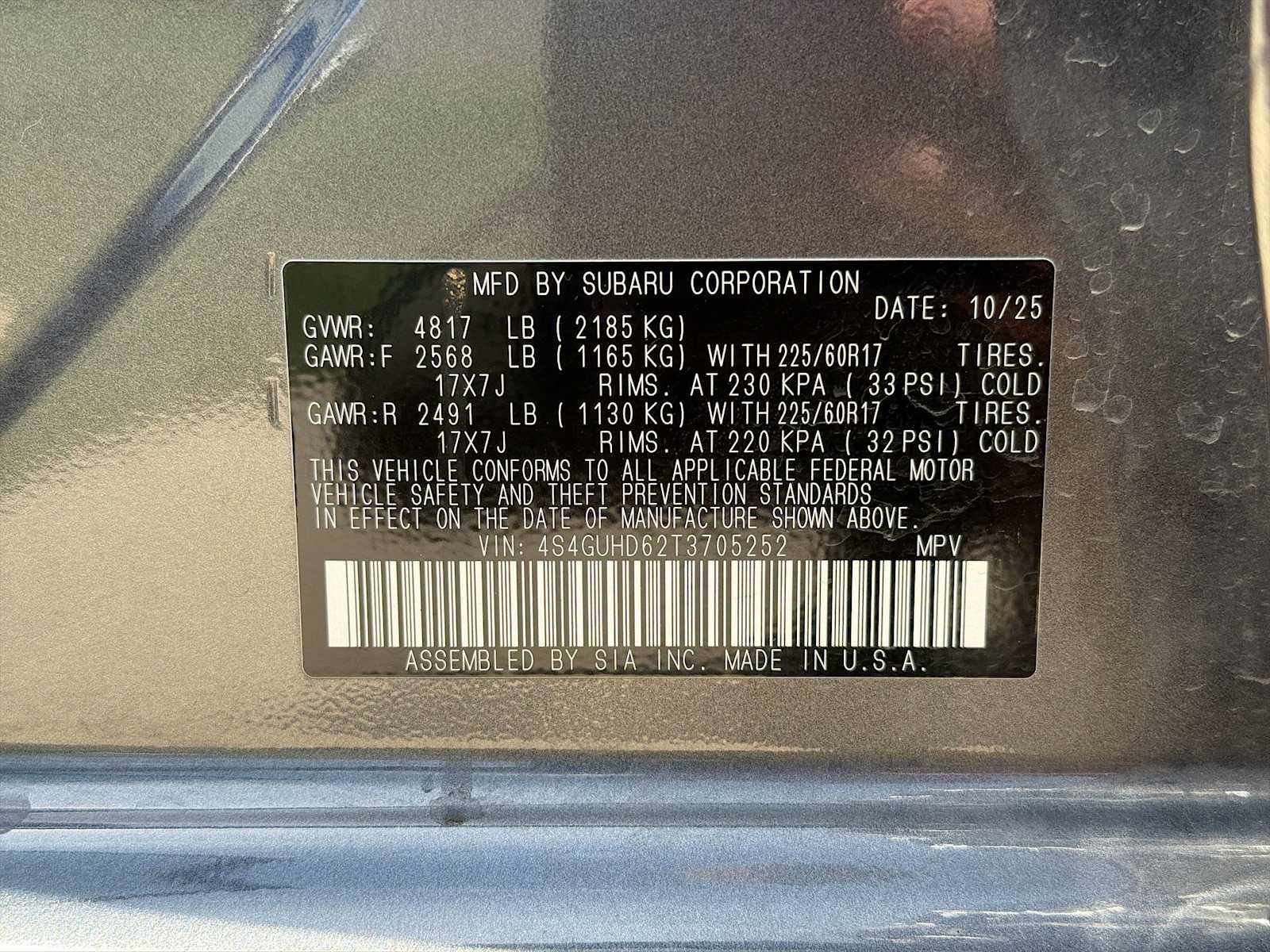 Certified 2026 Subaru Crosstrek 2.5i Premium AWD/4WD image 30