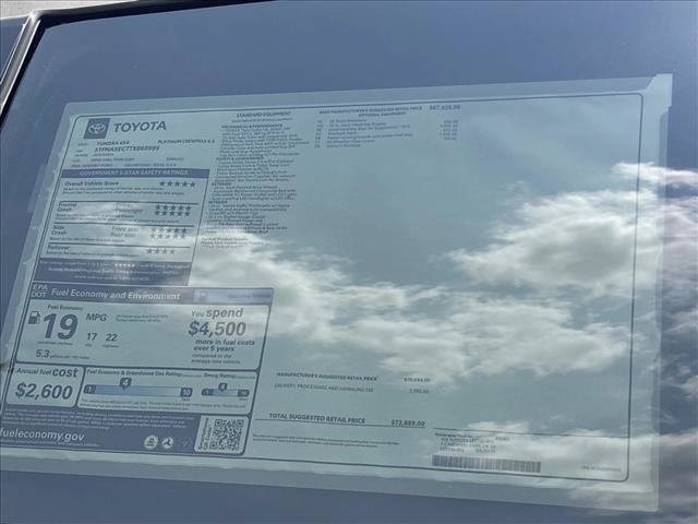 New 2026 Toyota Tundra Platinum AWD/4WD image 30