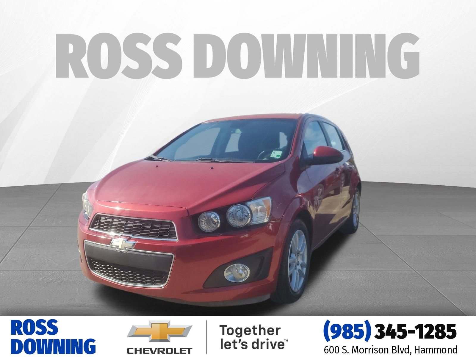 Used 2012 Chevrolet Sonic LT