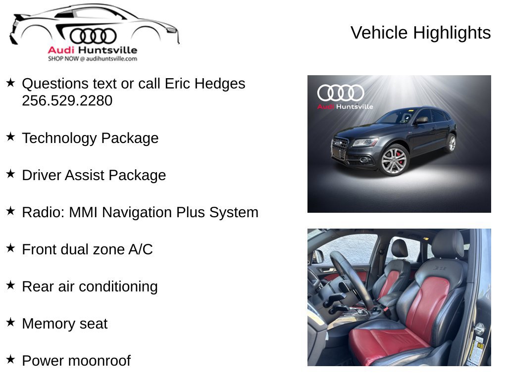 Used 2016 Audi SQ5 Prestige AWD/4WD image 6