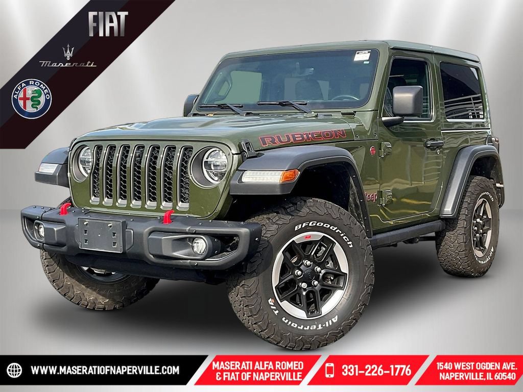 Used 2021 Jeep Wrangler Rubicon w/ Uconnect 4C Nav & Sound Group AWD/4WD image 1