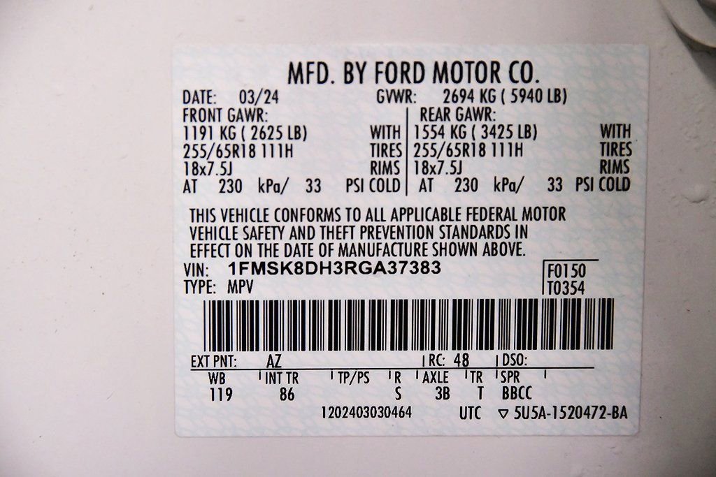 Used 2024 Ford Explorer XLT w/ Class IV Trailer Tow Package image 15