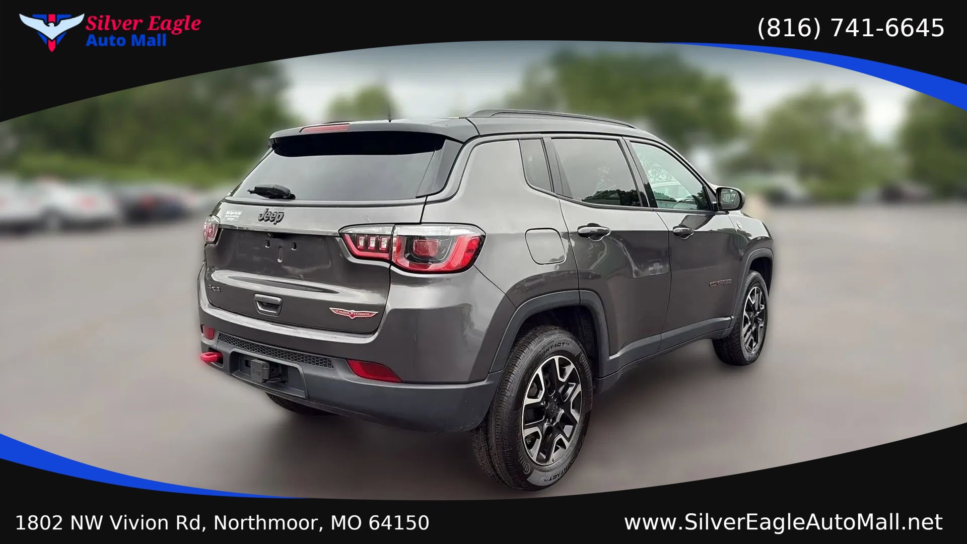 Used 2019 Jeep Compass Trailhawk AWD/4WD image 5