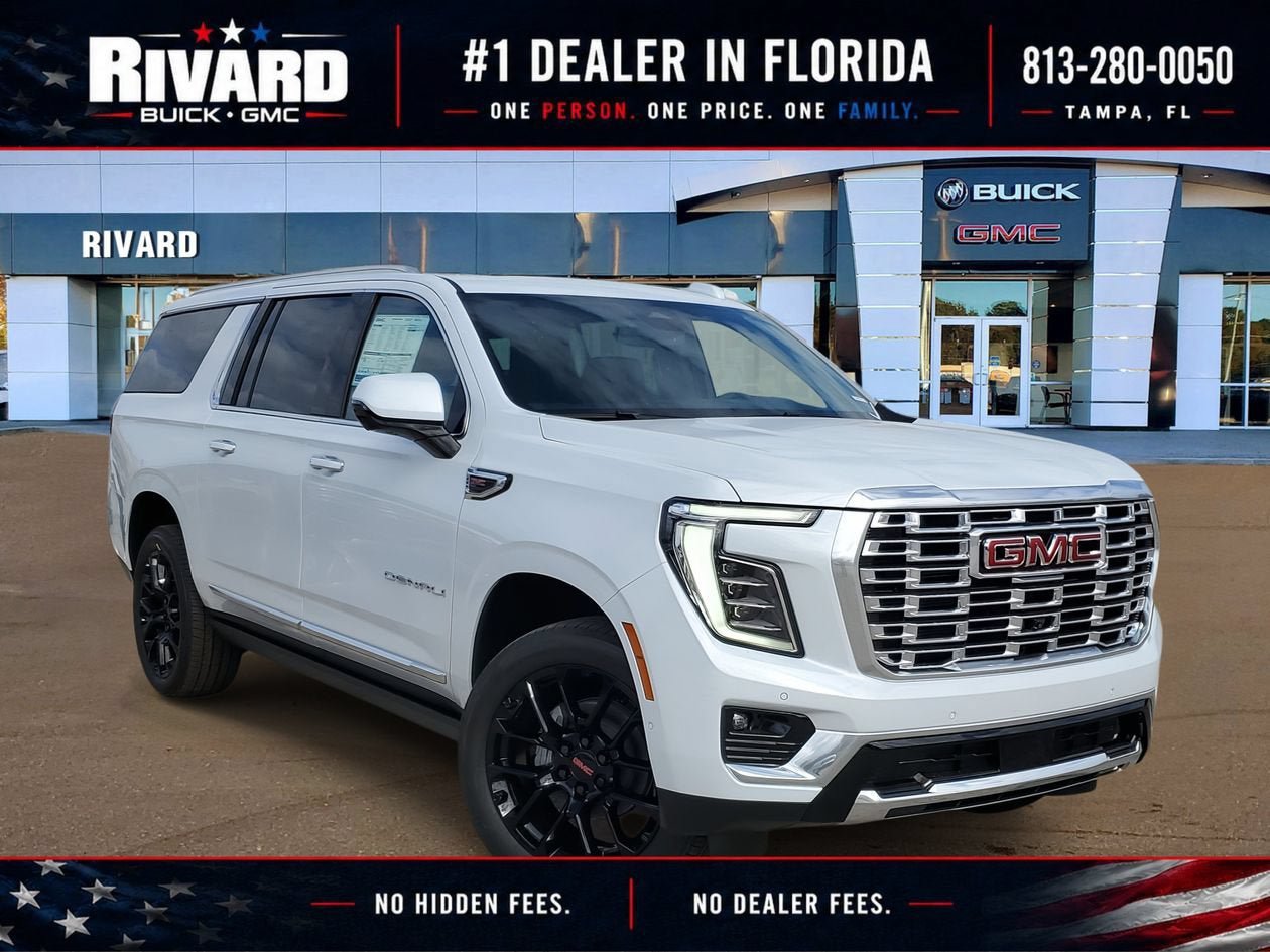 New 2026 GMC Yukon XL Denali w/ Sun & Power Step Package