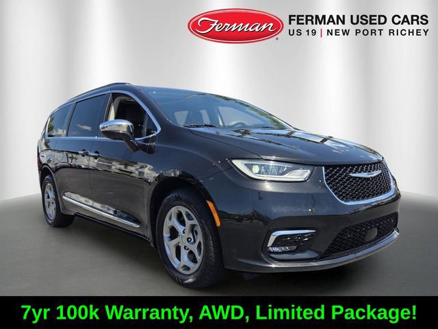 Used 2022 Chrysler Pacifica Limited w/ Uconnect Theater Family Group AWD/4WD image 1