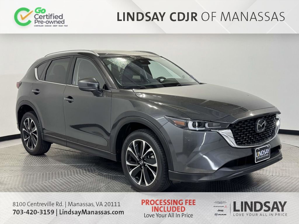 Used 2023 MAZDA CX-5 AWD 2.5 S w/ Premium Package image 1