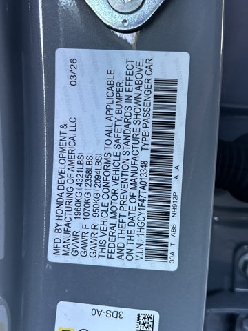 Used 2026 Honda Accord SE image 29
