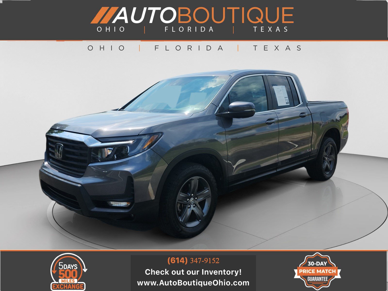 Used 2021 Honda Ridgeline RTL