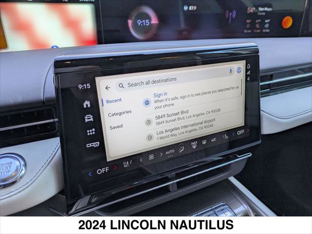 Used 2024 Lincoln Nautilus Black Label w/ Jet Appearance Package (87T) image 17