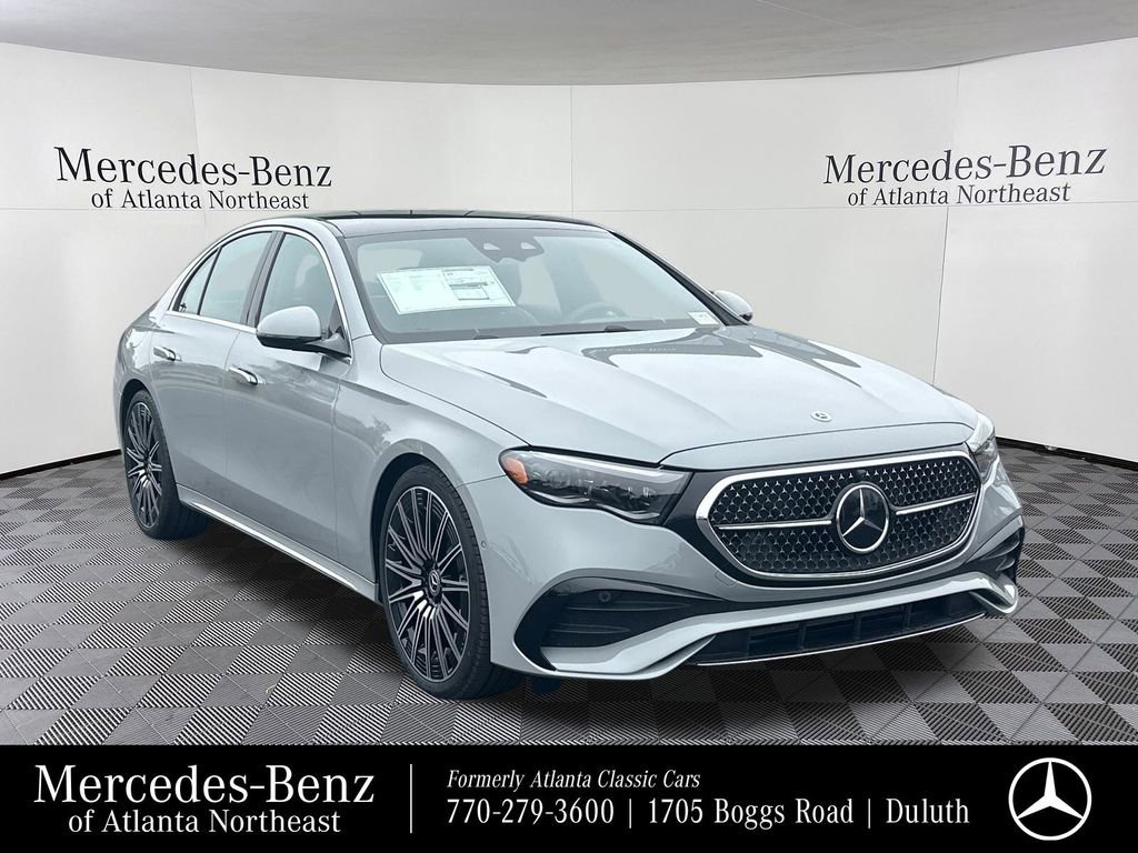 New 2026 Mercedes-Benz E 450 4MATIC Sedan image 1