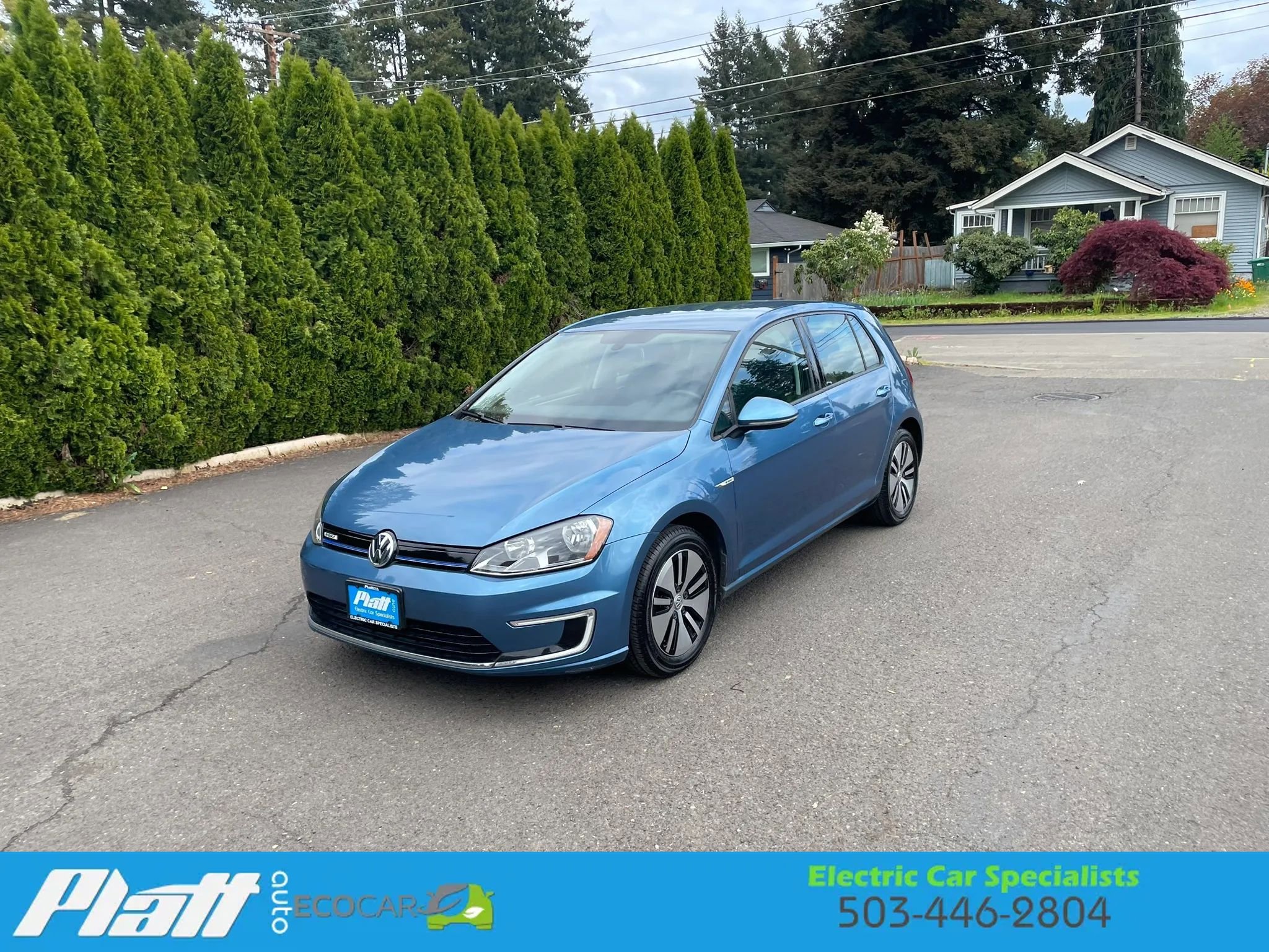 Used 2016 Volkswagen e-Golf SE w/ DC Fast Charging Package FWD image 2