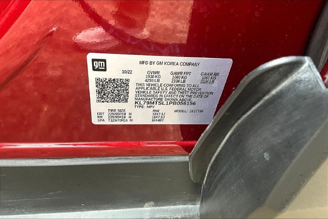 Used 2023 Chevrolet TrailBlazer RS w/ Sun and Liftgate Package FWD image 19