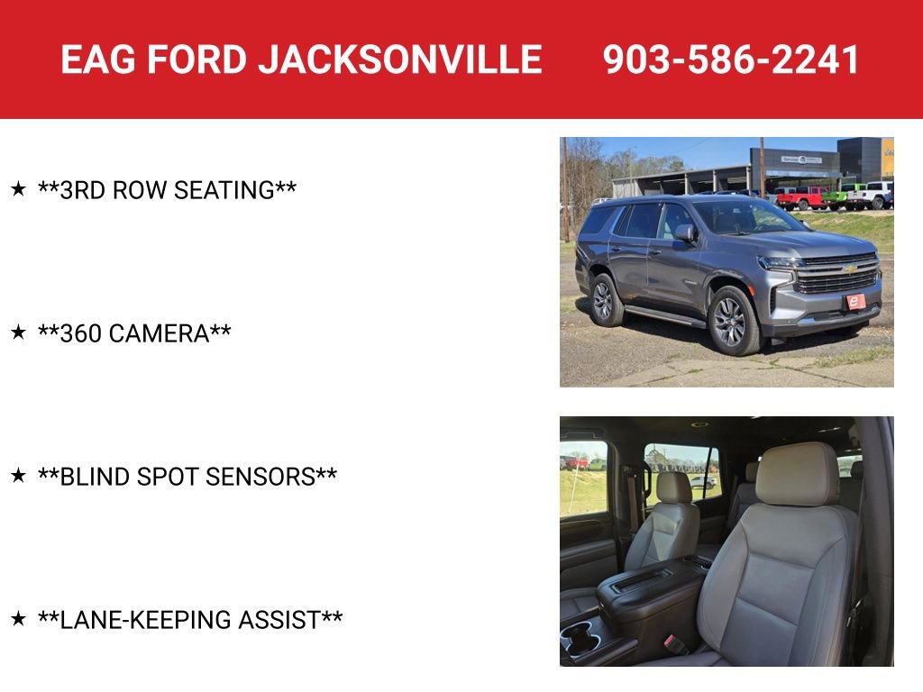 Used 2022 Chevrolet Tahoe LT w/ Luxury Package image 8