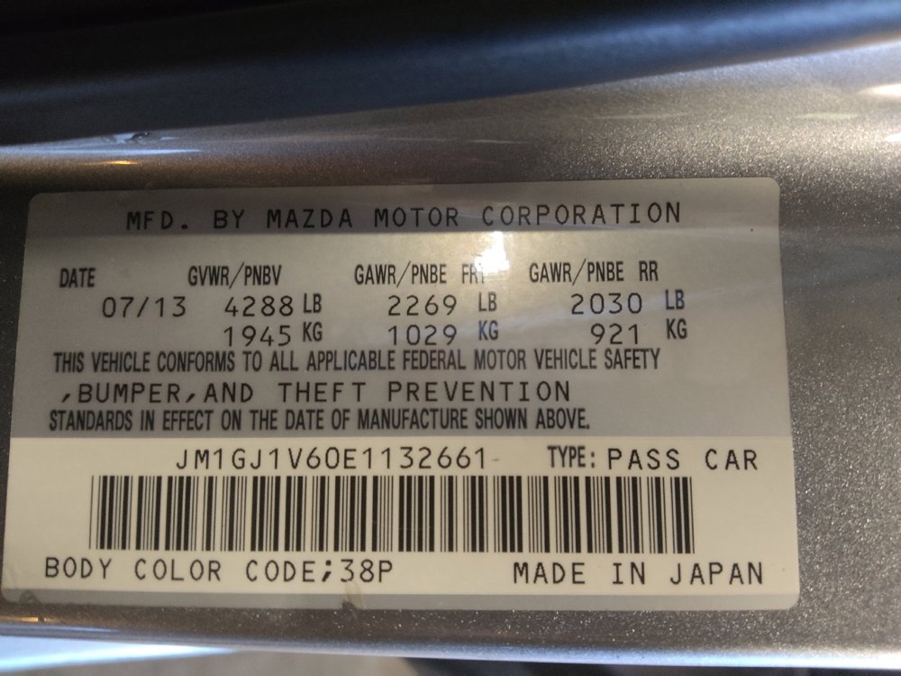 Used 2014 MAZDA MAZDA6 Touring image 33