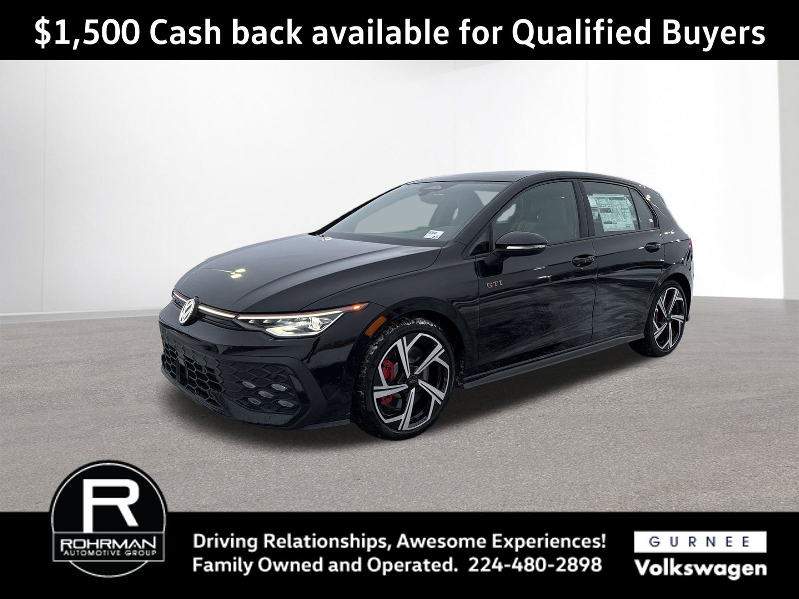 New 2026 Volkswagen GTI SE FWD image 1