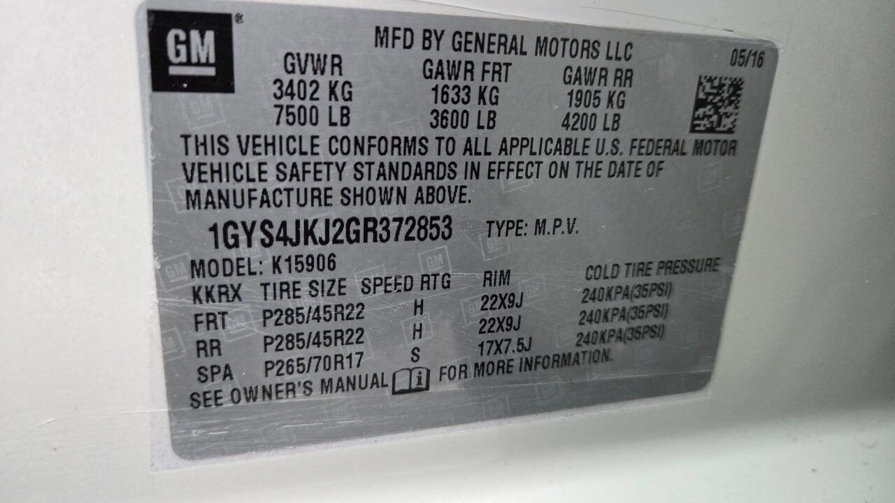 Used 2016 Cadillac Escalade ESV Premium image 52