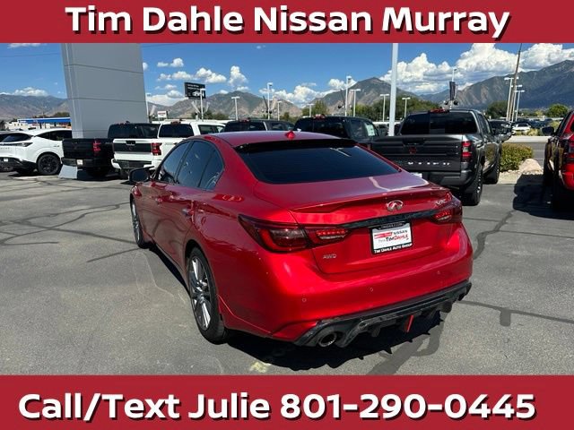 Used 2023 INFINITI Q50 Red Sport 400 w/ Cargo Package AWD/4WD image 9