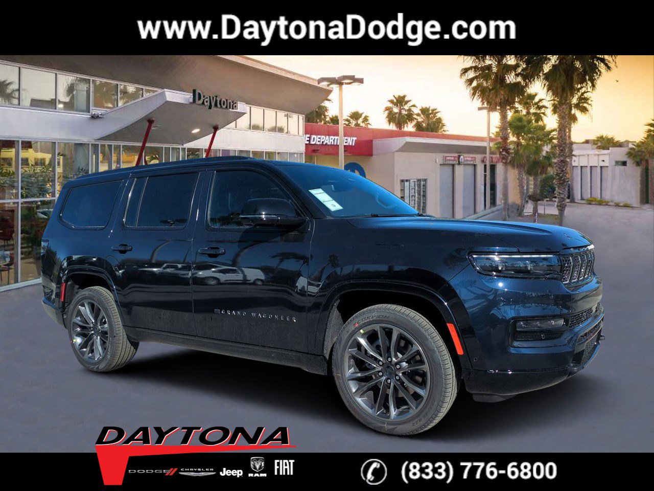 New 2025 Jeep Grand Wagoneer Series II Obsidian w/ Quick Order Packagew 28T